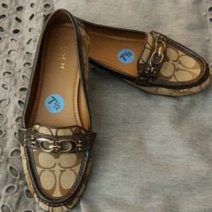 Authentic Coach loafers